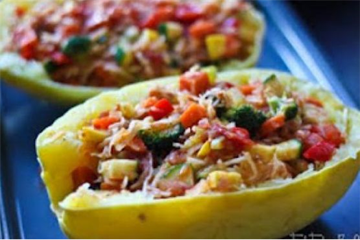 Spaghetti Squash Boats