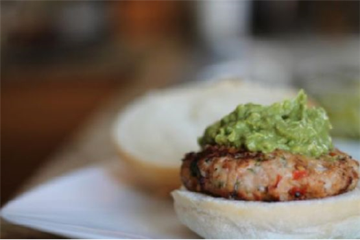 Chili Lime Chicken Burgers