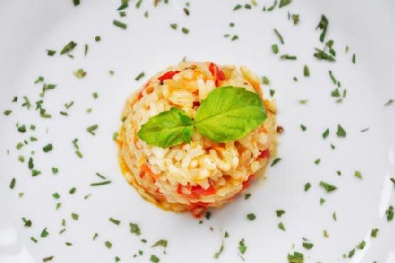 Vegetarian Serbian Rice Pilaf