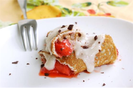 Gluten Free Quinoa and Corn Flour Crepes