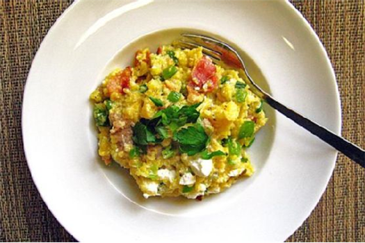 Dad’s Breakfast Polenta