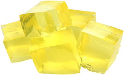 lemon flavored gelatin