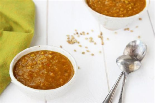 Indian Spiced Red Lentil Soup