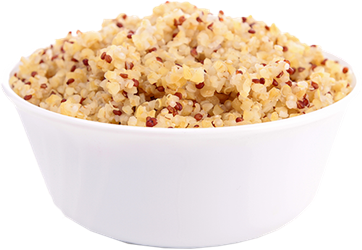 cooked quinoa