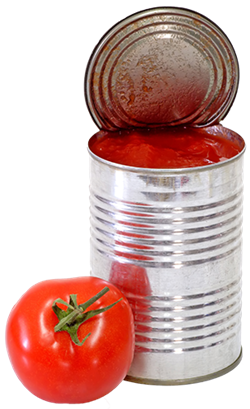 canned whole tomatoes