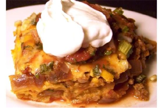 Mexi-Casserole With Chipotle Salsa