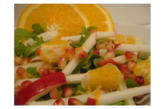 Orange Salad With Pomegranates