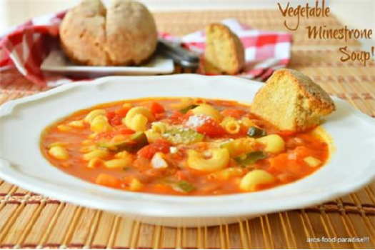 Vegetable Minestrone Soup