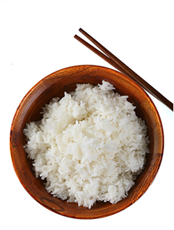 cooked jasmine rice