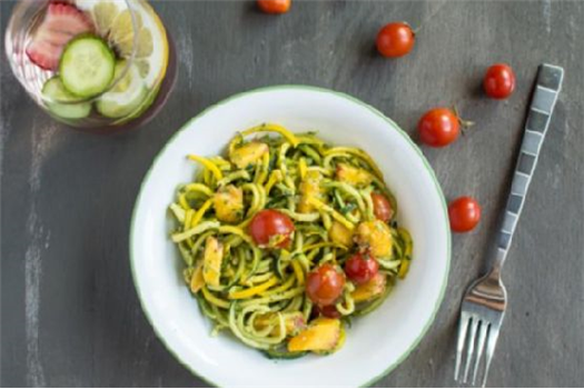 Summer Pesto Noodle Salad