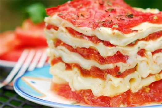 Totally Fresh Tomato Lasagna