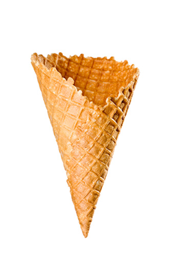 waffle cone