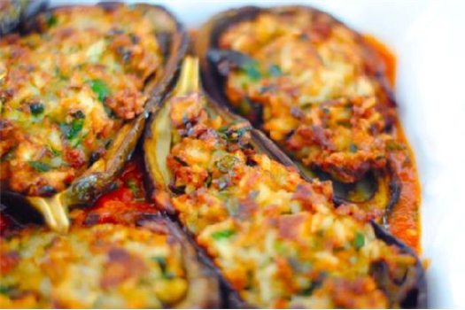 Stuffed Baby Eggplant