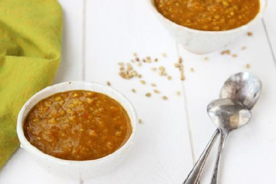 Indian Spiced Red Lentil Soup