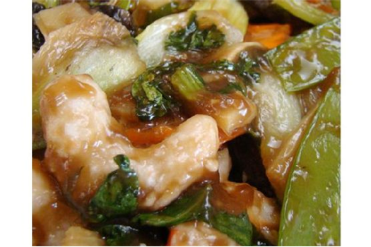 Ginger Shrimp and Pepper Stir Fry