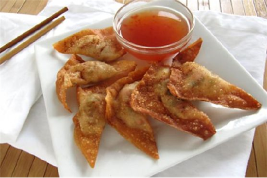 Vegetable Fried Wontons