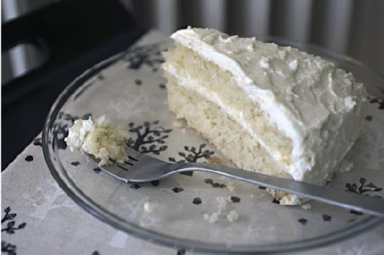 Very Coconut Cake With Very Coconut Buttercream