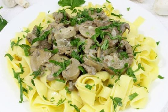 Classic Beef Pasta Stroganoff