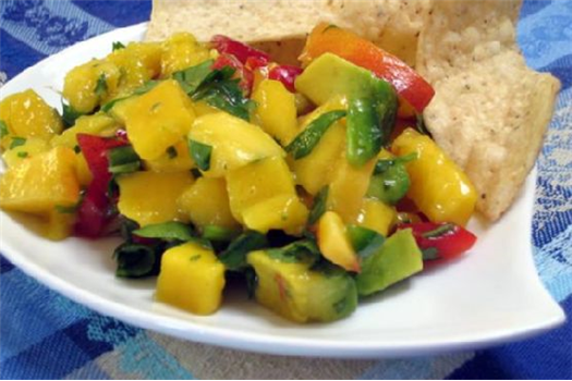 Mango Nectarine Salsa