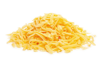 low fat shredded cheddar