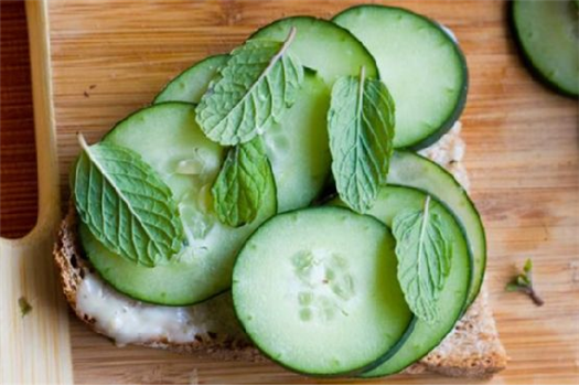 Cucumber Mint Tea Sandwiches