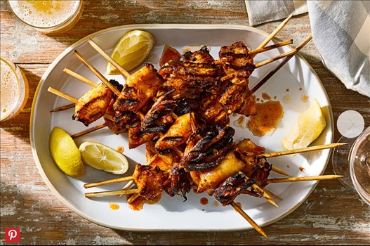 Spicy Grilled Calamari