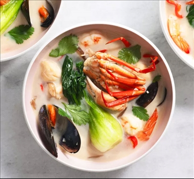 Tom Yum Talay: Thai Seafood Soup