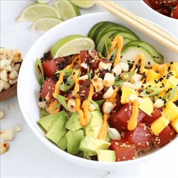 Ahi poke bowl