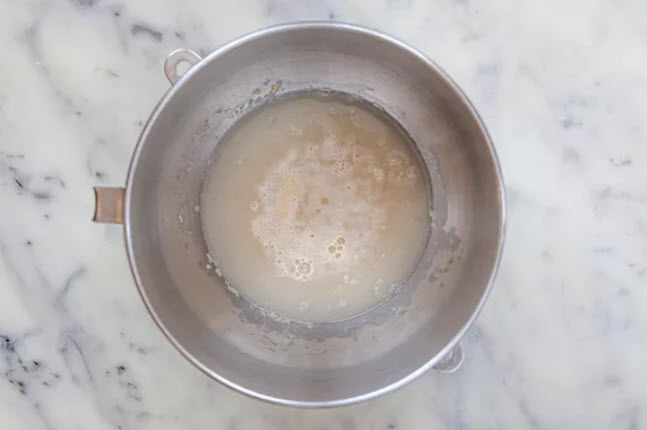 Step 1: Proof the yeast: